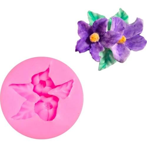 Sugarcraft Rose Flower silicone mold fondant mold cake decorating tools chocolate confeitaria mold baking accessories