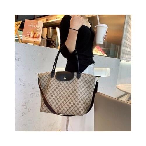 Woman Bag new old flower fabric leisure large capacity mother bag fashion simple dumpling bag