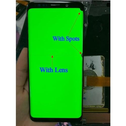 For Samsung S8 LCD Display Touch S8 Plus LCD S8 Display For Samsung S9 S9Plus LCD band line display dead pixels defective screen