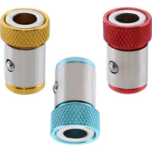 2pcs Magnetic Ring Detachable Screwdriver Positioning Ring Screwdriver with Non-slip and Magnetic Ring