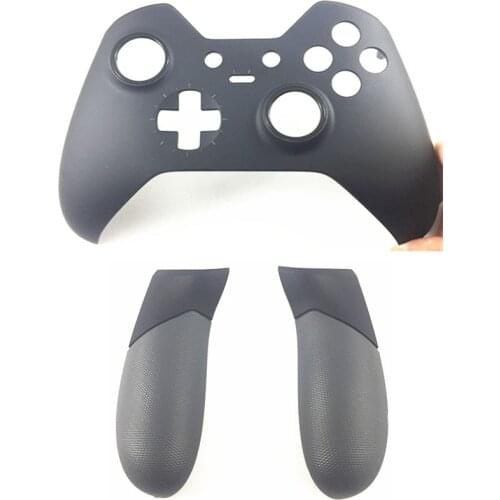 Front Shell Cover Housing Case For Xbox one Elite Controller Right Left Side Rails, Replacement Rear Handle Grips, Back Panels