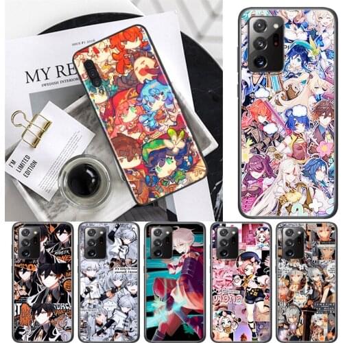 Genshin mpact For Samsung A72 A52 A02 S A32 A12 A42 A51 A91 A81 A71 A41 A31 A21 S A11 A01 A03 Core UW Phone Case