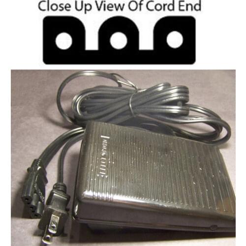 Mouse over image to zoom Details about FOOT CONTROL PEDAL W/ Cord Singer 4411 4423 Heavy Duty Quantum Decor 14T968DC
