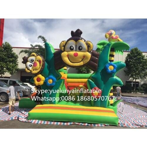 2016 new Factory direct Inflatable slide, inflatable castle, Inflatable jumping bed KYB-99