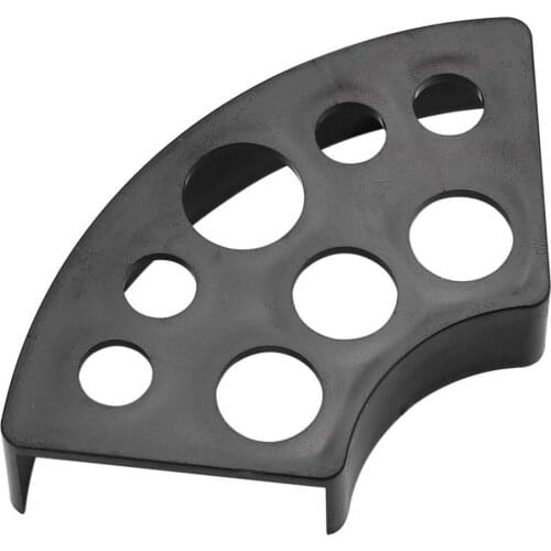 8 Holes Plastic Fan Shaped Tattoo Ink Cup Holder Stand Pigment Cup Rack Makeup Accessories Tatoo Tool Pigment Brack Container