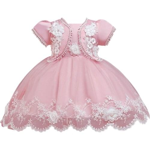 Toddler Infant Kids Baby Girls Summer Baby Girl Dress Mesh Dress Birthday Party Girls Dress Kids Dress For Girl Princess Dress
