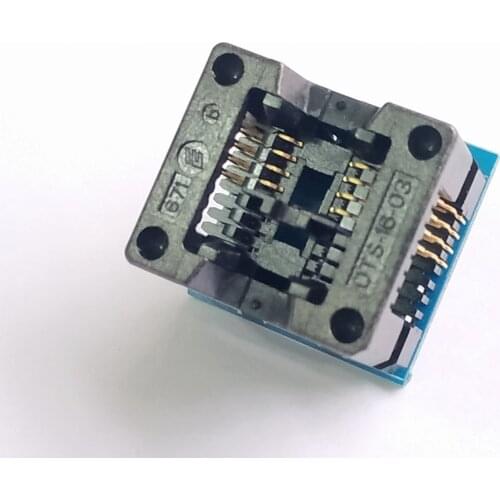 SOIC8 DIP8 socket Adapter (~150mil) IC programmer TL866ii plus ezp2019 top3100 top3000 rt809h rt809f