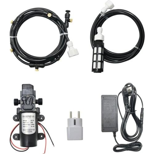 Garden Water Spray Nozzle Ectric Pump Misting Spray System Nebulizer For Flowers Plant Greenhouse 0.2/0.3/0.4/0.5/0.6mm