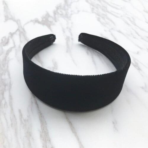 Warm Headband Hair Accessories Musical Note Bow Wide Head Band Girls Headdress Hoop Black Hairbands for Women