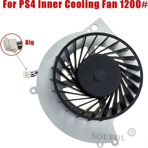 Inner Cooling Fan For PS4 1200 Perfect Host Cooler For Sony PlayStation 4 Games Accessories Replacement Dropshipping
