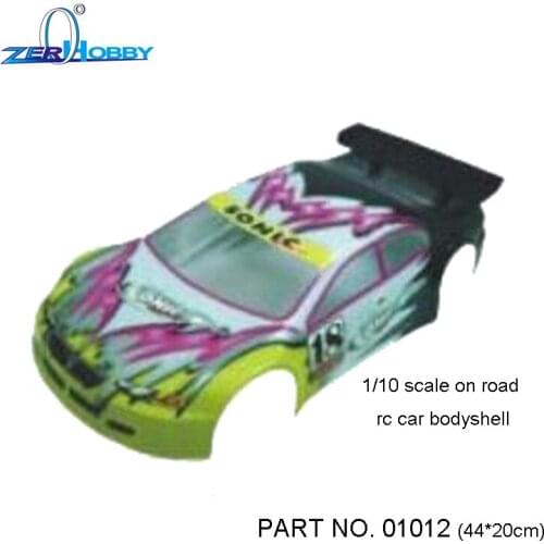 HSP RACING CAR SPARE PARTS ACCESSORIES BODY COVER 1/10 SCALE ON ROAD BODYSHELL 44*20CM