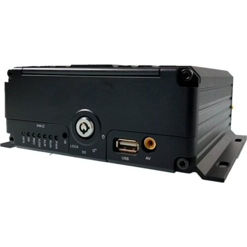 6 channel full AHD H.265 real time tracking Car mobile dvr/mdvr