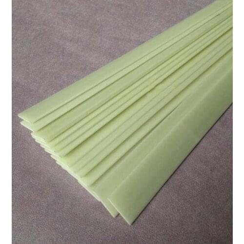 4mm*7mm*600mm white light weight glassfiber bar