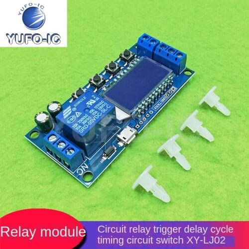 Free Ship 3pcs All the Way to the Relay Module Delay Power Disconnect Trigger Delay Cycle Timing Circuit Switch XY-LJ02