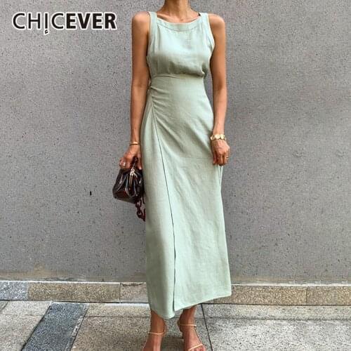 Летние платья с открытыми плечами CHICEVER China At AliExpress