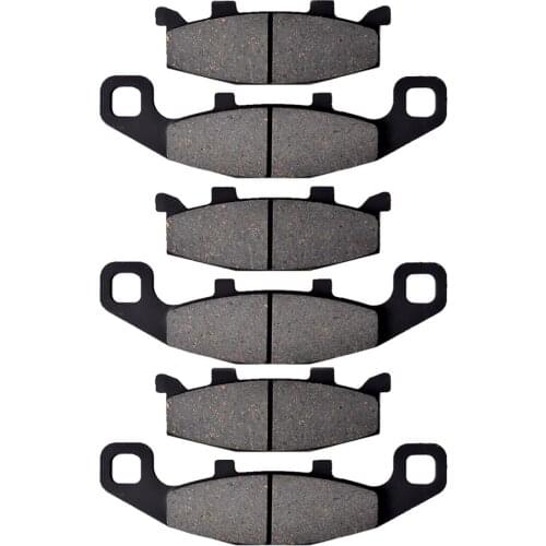 For KAWASAKI ZR750 C 1991 1992 1993 ZR 750 Motorcycle Front Rear Brake Pads Brake Disks