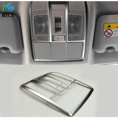For Mazda CX-3 CX3 2018 2019 Auto parts ABS chrome-plated car top light reading lamp decoration