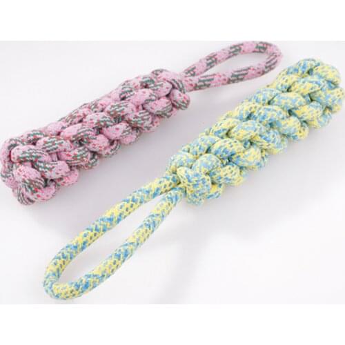Dog Toy Cotton Rope Training Accessories Toys Bite Resistant Play Heart Dental Pets Games Dog Training Supplies BB50W