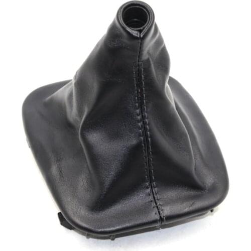 Leather Car Gear Shift Konb Gaiter Shifter Knob For Mercedes Benz W123 W140 W202 Car Accessories