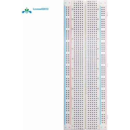 NEW MB-102 MB102 Breadboard 830Point Solderless PCB Bread Board Test Develop DIY