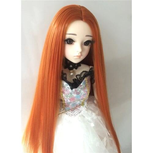 New Arrival 1/8 Bjd Wig High Temperature Straight Bjd Wig SD For BJD Doll Wig Many Can be Choose
