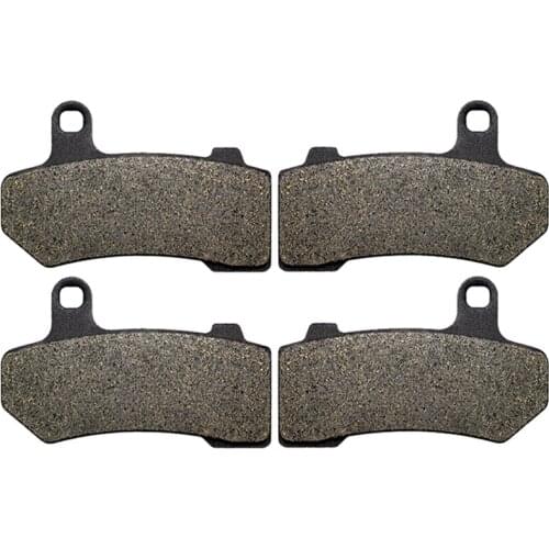 Motorcycle Front + Rear Brake Pads for Honda NX 500 / NX 650 Dominator (N/P/R/S/T) (1992-1996) NX500 NX650 LT124-140