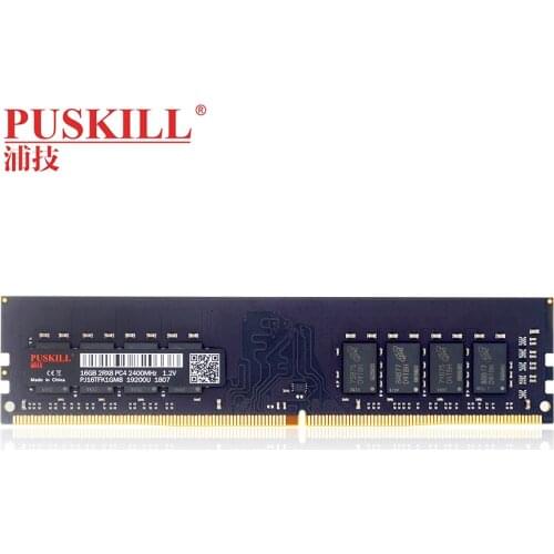 PUSKILL Desktop DDR4 8GB 4GB 16GB 2400 2133 2666MHz 19200 17000 21300 for UDIMM RAM