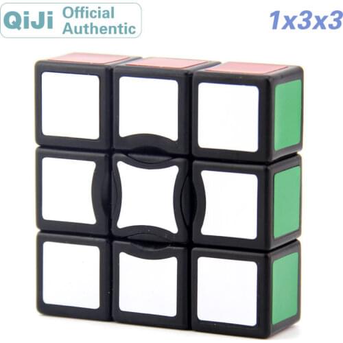 QiJi 1x3x3 Magic Cube QJ 133 Cubo Magico Professional Neo Speed Cube Puzzle Antistress Toys For Children