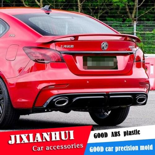 For morris garages MG6 Spoiler 2020-2021 For MG6 gt Spoiler TF ABS Material Car Rear Wing Primer Color Rear Spoiler