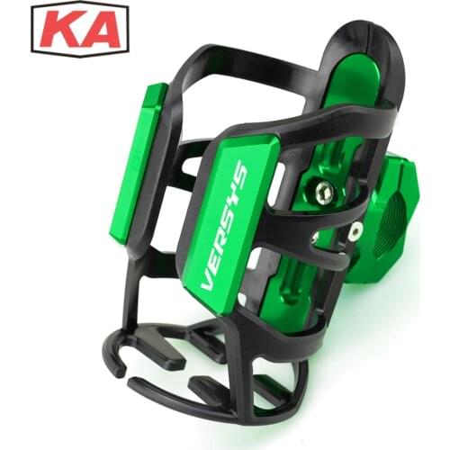 Drink Cup For Kawasaki Versys1000 Versys650 Versys 650 1000 X300 2008-2021 2020 Motorcycle Water Bottle Cage Holder Sdand Mount