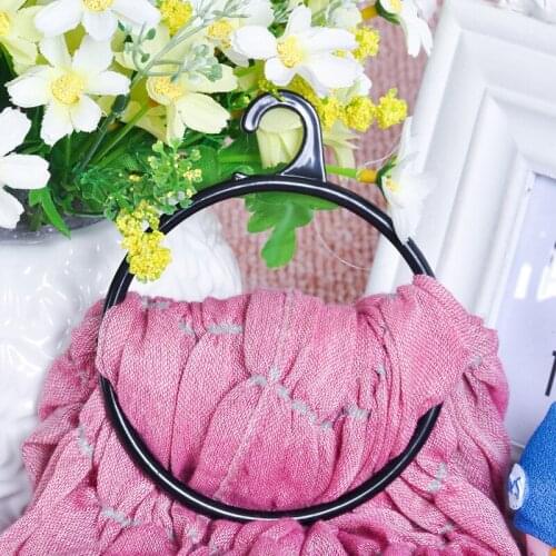 Closet Storage Hanger for Clothing Scarf Hanger Clothes Organizer Holder Tie Belt Holder Display Scarf Rack Ring Hanger