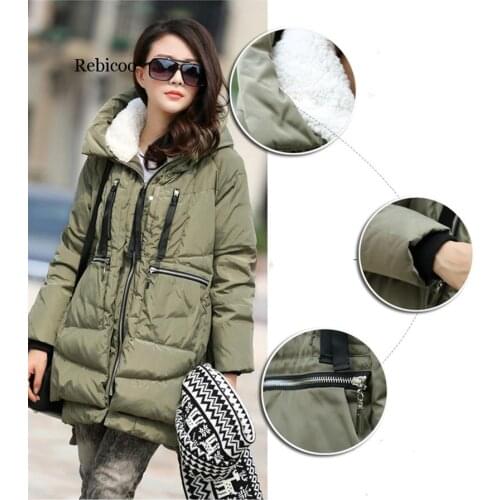 Womens Thickened Down Jacket Winter Jacket Coat Outwaer Mujer Warm Female Jackets Parkas