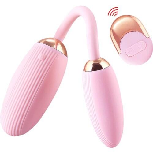 Remote Control Vibrating Egg Female Masturbation Device Love Egg Sex Toy Vibrator Clitoral G-Spot Massage Adult Products for 18