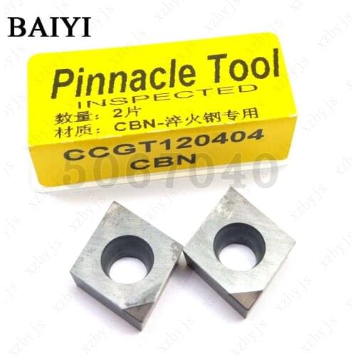 1P CCGT120404 CBN Diamond Inserts CNC Lathe tools Turning inserts For stainless steel