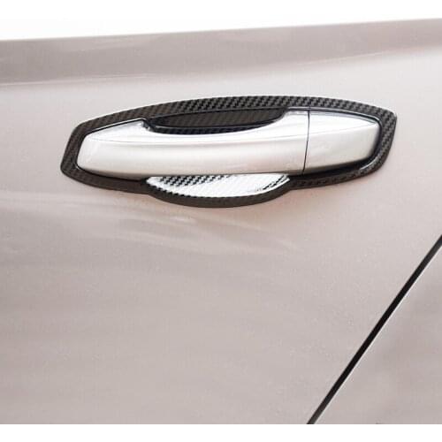 8pcs for SKODA Superb 2016-2019 Door bowl handle Decorative frame Stainless steel