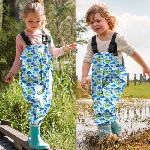 Toddler Kids Rain Pants Dungarees Windproof Waterproof Mud Jumpsuit Boys Girls Clothes Spring Autumn Casual Teenage Girls Pants