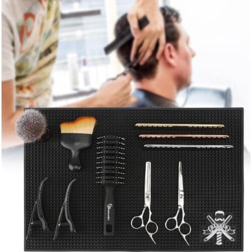 Segbeauty Barber Station Mat Flexible PVC Nonslip Material for Salon Styling Station Work Station Salon Tools Barber Shop Demand