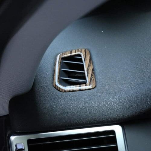 ABS Plastic Left Front Dashboard Air Conditioning Vent Outlet Frame Trim Cover for Land Rover Discovery Sport 2015-2018