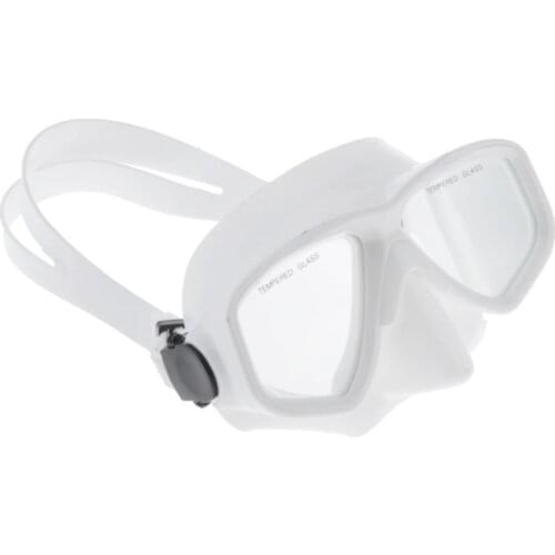 Snorkeling Freediving Mask Free Diving Tempered Glass Goggles Diving Mask for Scuba Diving Spearfishing Swimming