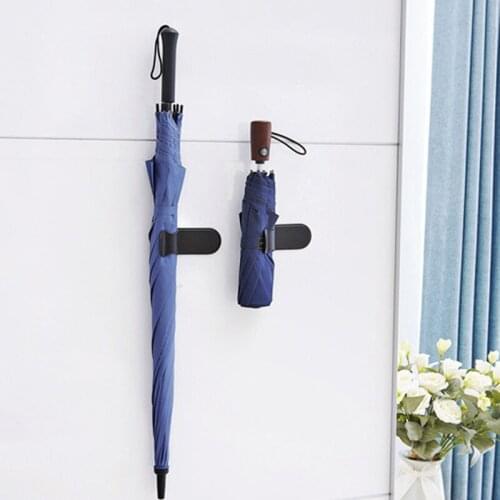 Umbrella Holder Portable Paste Car Umbrella Stand Car Accessories Mini Multi-Function Car Small Hook Hanger Shelf Umbrella Stand