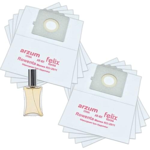 Vacuum Cleaner Dust Bag Compatible Brand Model LG 753 Broom Paper Dust Bag (10 Pieces) HT-TT0055-43