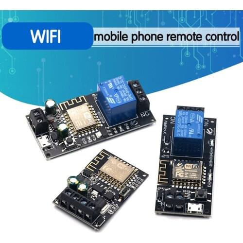 For Sinilink APP WIFI mobile phone remote control relay module DC6V~36V smart home phone APP ESP-12F XY-WF36V