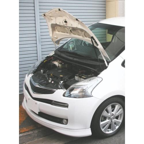 For 2005-2010 Toyota Ractis NCP100 Front Bonnet Hood Modify Gas Struts Carbon Fiber Spring Damper Lift Support Absorber
