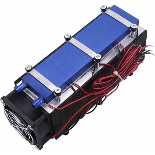 12V 576W 8 Chip Pet Bed Tool Air Cooling Device DIY Thermoelectric Cooler Refrigerators TEC1-12706 Peltier Accessories Aluminum