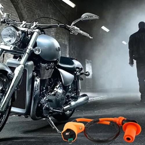 2020 New High Performance Racing Ignition Coil 2 Wire Single Bolt For GY6 50CC 125CC 150CC