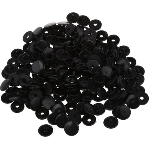50 pcs T3 KAM SNAPS press studs Scrapbook Sewing buttons black