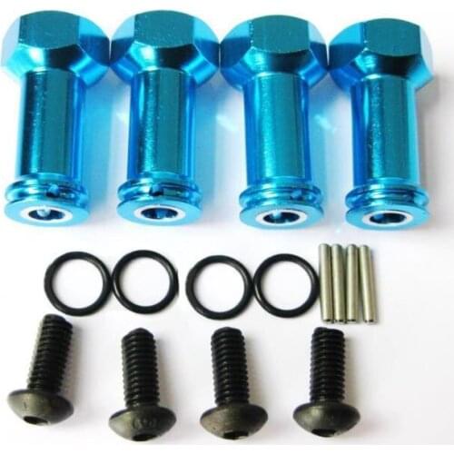Wltoys A949 A959 A969 A969 K929 1/18 RC Car Spare Parts Upgrade metal 12mm Lengthen Combiner Six angle wheel seat