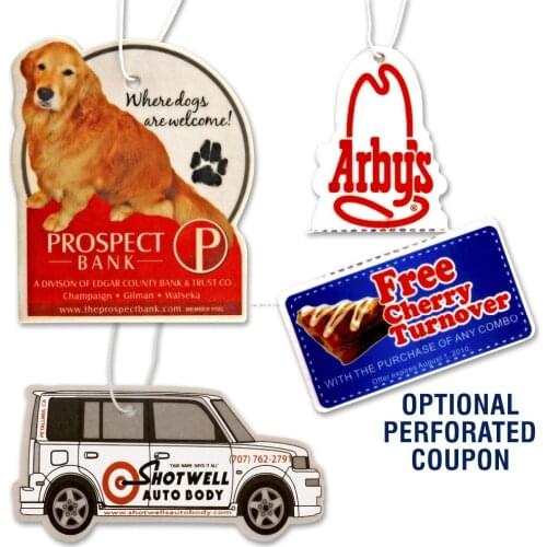 Free Shipping Via Fedex or DHL , Wholesale Paper Air Freshener ,car perfume,Hanging Car Air Freshner with Color Card