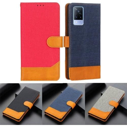 For Celular VIVO V21e Flip Case Luxury Magnetic Phone Cover For VIVO V 21 21V 5G V2066 PD2083F_EX Etui on Vivo V21 чехол Funda
