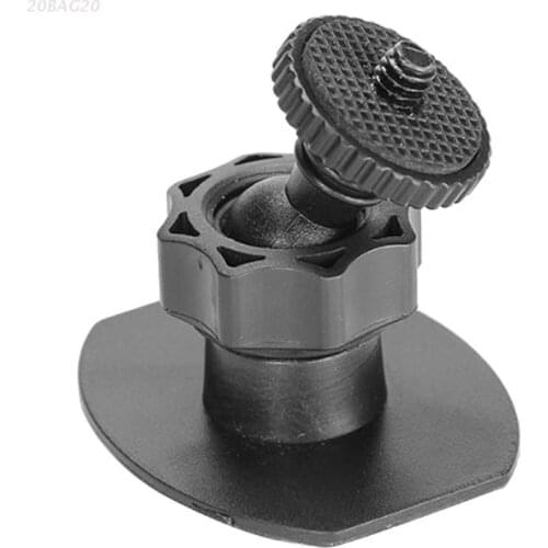 ABS Sports Camera Bracket Adhesive Stick DVR Car Camera Holder Black Bracket